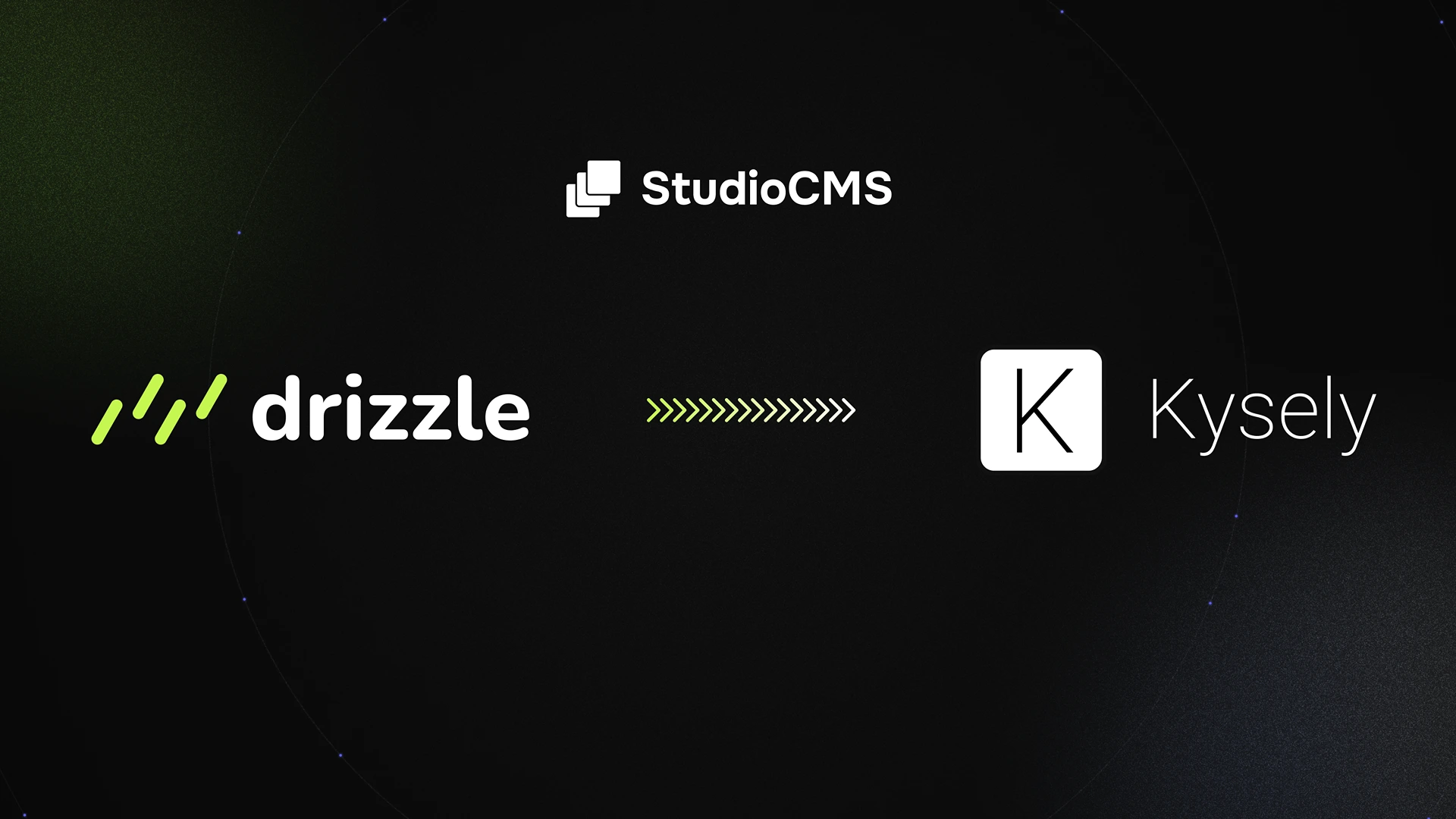 StudioCMS Beta.31: From Drizzle to Kysely